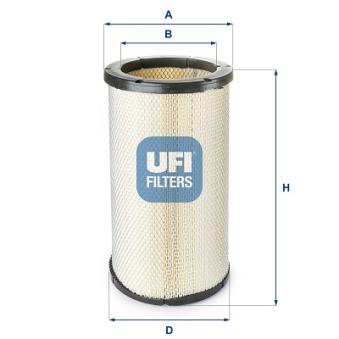 Filtre à air UFI [27.415.00]