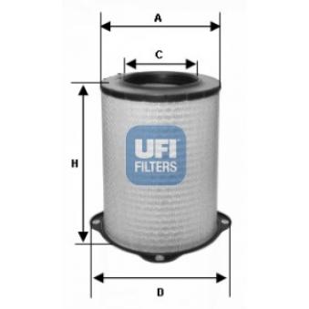Filtre à air UFI [27.587.00]