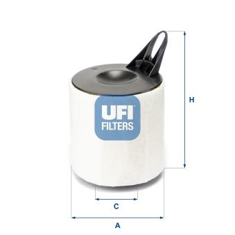 Filtre à air UFI OEM 13717532754 Filtre à air UFI OEM 13717532754