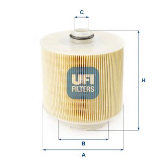 Filtre à air UFI OEM 059133843B