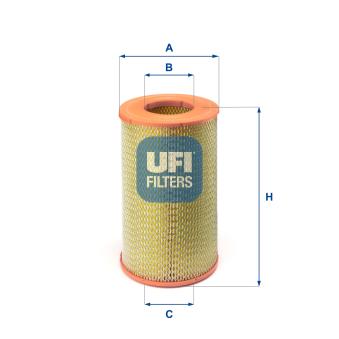 Filtre à air UFI [27.800.00]