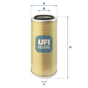 Filtre à air UFI OEM 0009839015