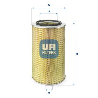 Filtre à air UFI [27.805.00]