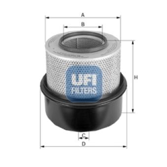 Filtre à air UFI [27.861.00]