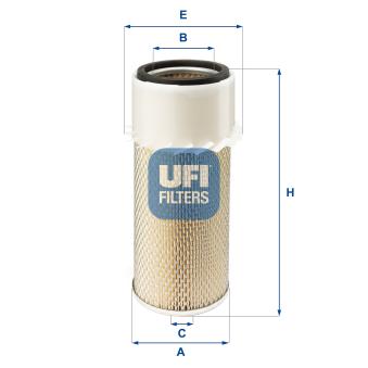 Filtre à air UFI OEM 79081327