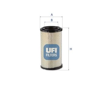 Filtre à air UFI [27.B78.00]