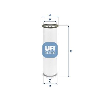 Filtre à air UFI OEM 3I0186