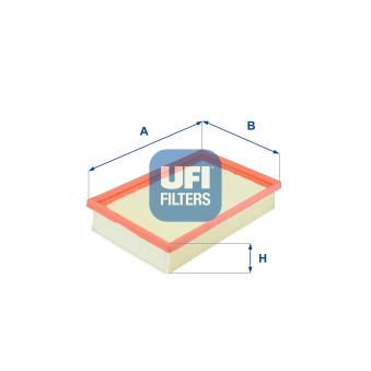 Filtre à air UFI OEM 1378083E00