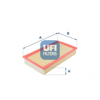 Filtre à air UFI OEM 03E129620