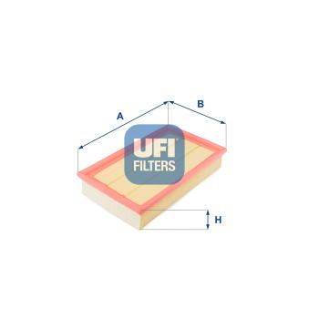 Filtre à air UFI OEM 8683560