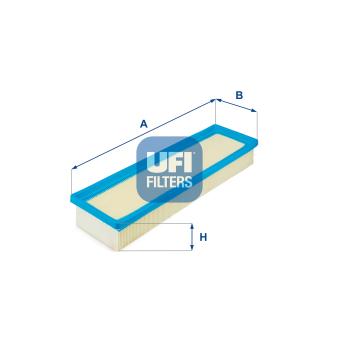 Filtre à air UFI OEM 1444TL