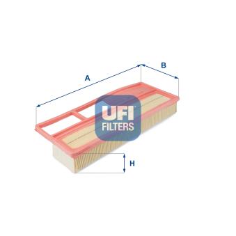 Filtre à air UFI OEM 95513354