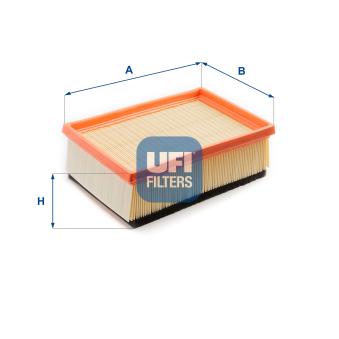 Filtre à air UFI OEM 1444TA