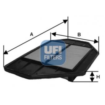 Filtre à air UFI OEM 17220PLZE01
