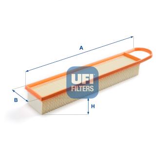 Filtre à air UFI OEM 1444RV
