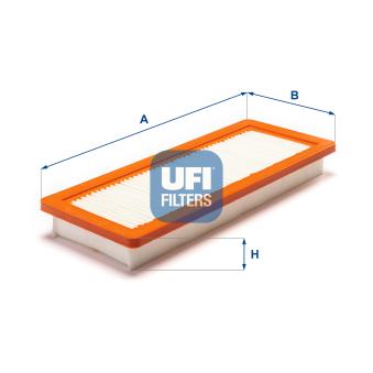 Filtre à air UFI OEM 13717568728 Filtre à air UFI OEM 13717568728