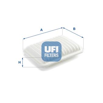 Filtre à air UFI OEM 178010D060
