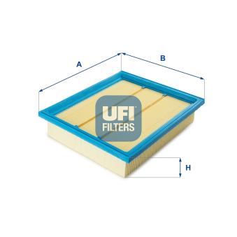 Filtre à air UFI OEM 1444N2