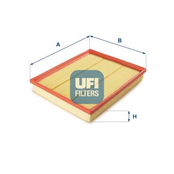 Filtre à air UFI OEM CC119601CB