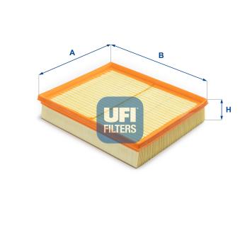 Filtre à air UFI OEM 165464JA1A