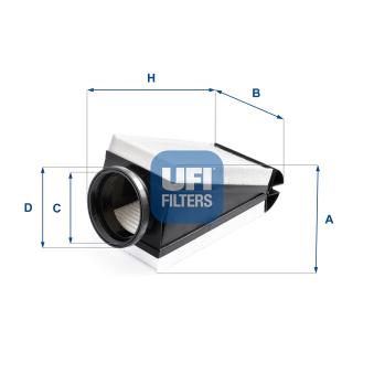 Filtre à air UFI OEM A6510940404
