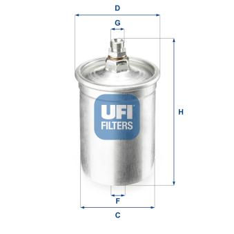 Filtre à carburant UFI OEM 0014775901