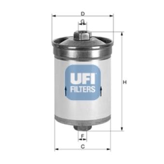 Filtre à carburant UFI [31.531.00]