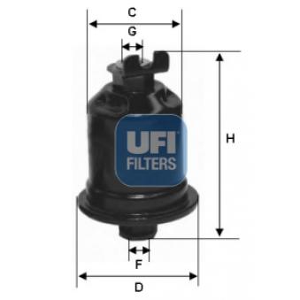 Filtre à carburant UFI [31.592.00]