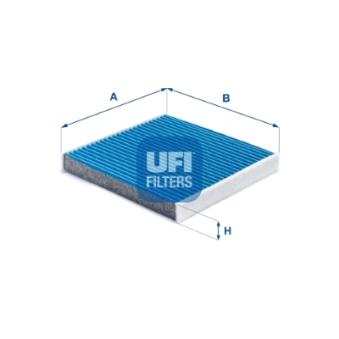 Filtre, air de l'habitacle UFI OEM 1673744 Filtre, air de l'habitacle UFI OEM 1673744