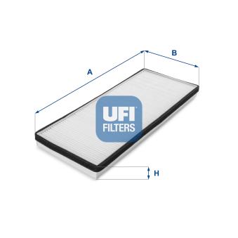 Filtre, air de l'habitacle UFI OEM 8A0819439