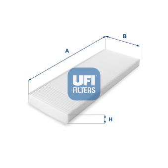 Filtre, air de l'habitacle UFI OEM 90464424