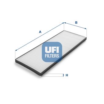 Filtre, air de l'habitacle UFI OEM 93182435