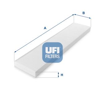 Filtre, air de l'habitacle UFI OEM 7420372