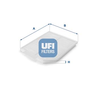 Filtre, air de l'habitacle UFI OEM 7700834816