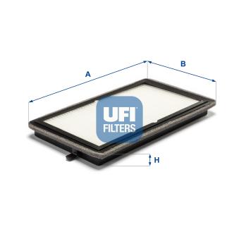 Filtre, air de l'habitacle UFI OEM 64119069895