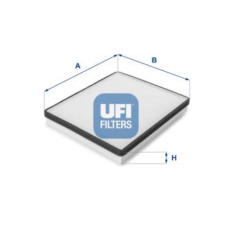 Filtre, air de l'habitacle UFI OEM JKY100020