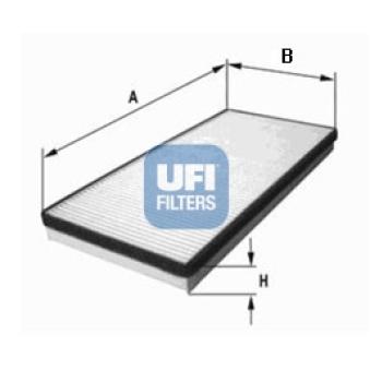 Filtre, air de l'habitacle UFI OEM 7700845811