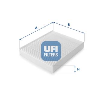 Filtre, air de l'habitacle UFI OEM 1204459