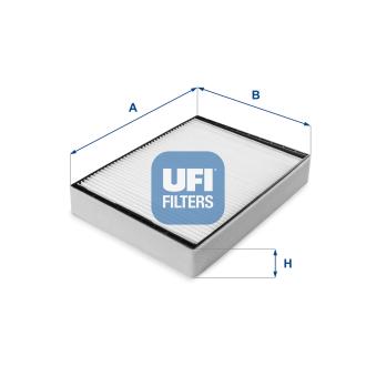 Filtre, air de l'habitacle UFI OEM 976193C100