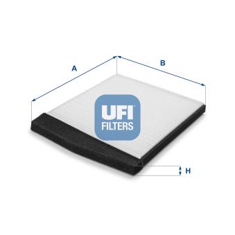 Filtre, air de l'habitacle UFI OEM 9204626