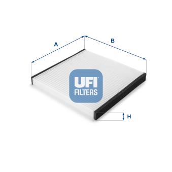 Filtre, air de l'habitacle UFI OEM 72880AG000 Filtre, air de l'habitacle UFI OEM 72880AG000