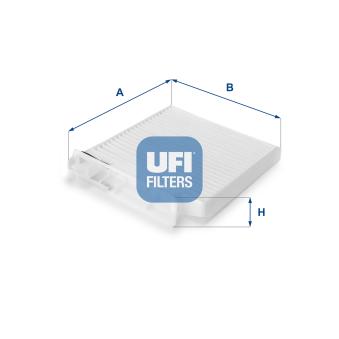 Filtre, air de l'habitacle UFI OEM 27891AX01A