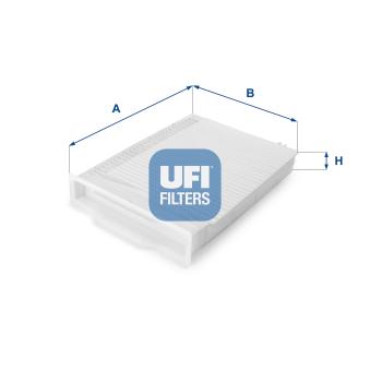 Filtre, air de l'habitacle UFI OEM 7701055109