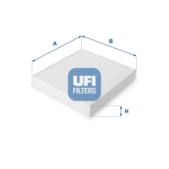 Filtre, air de l'habitacle UFI OEM 71754158