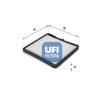 Filtre, air de l'habitacle UFI OEM 971330X900