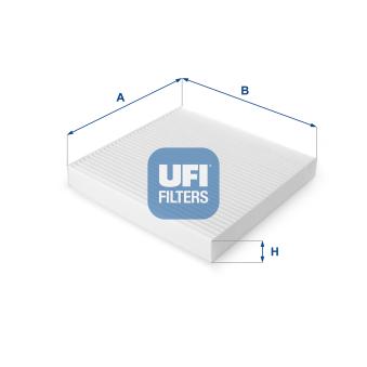 Filtre, air de l'habitacle UFI OEM 80292SWWG01