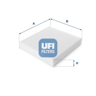 Filtre, air de l'habitacle UFI OEM 8687389