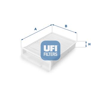 Filtre, air de l'habitacle UFI OEM 6447TV