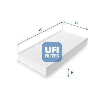 Filtre, air de l'habitacle UFI OEM 6447YJ