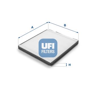 Filtre, air de l'habitacle UFI OEM 96962173